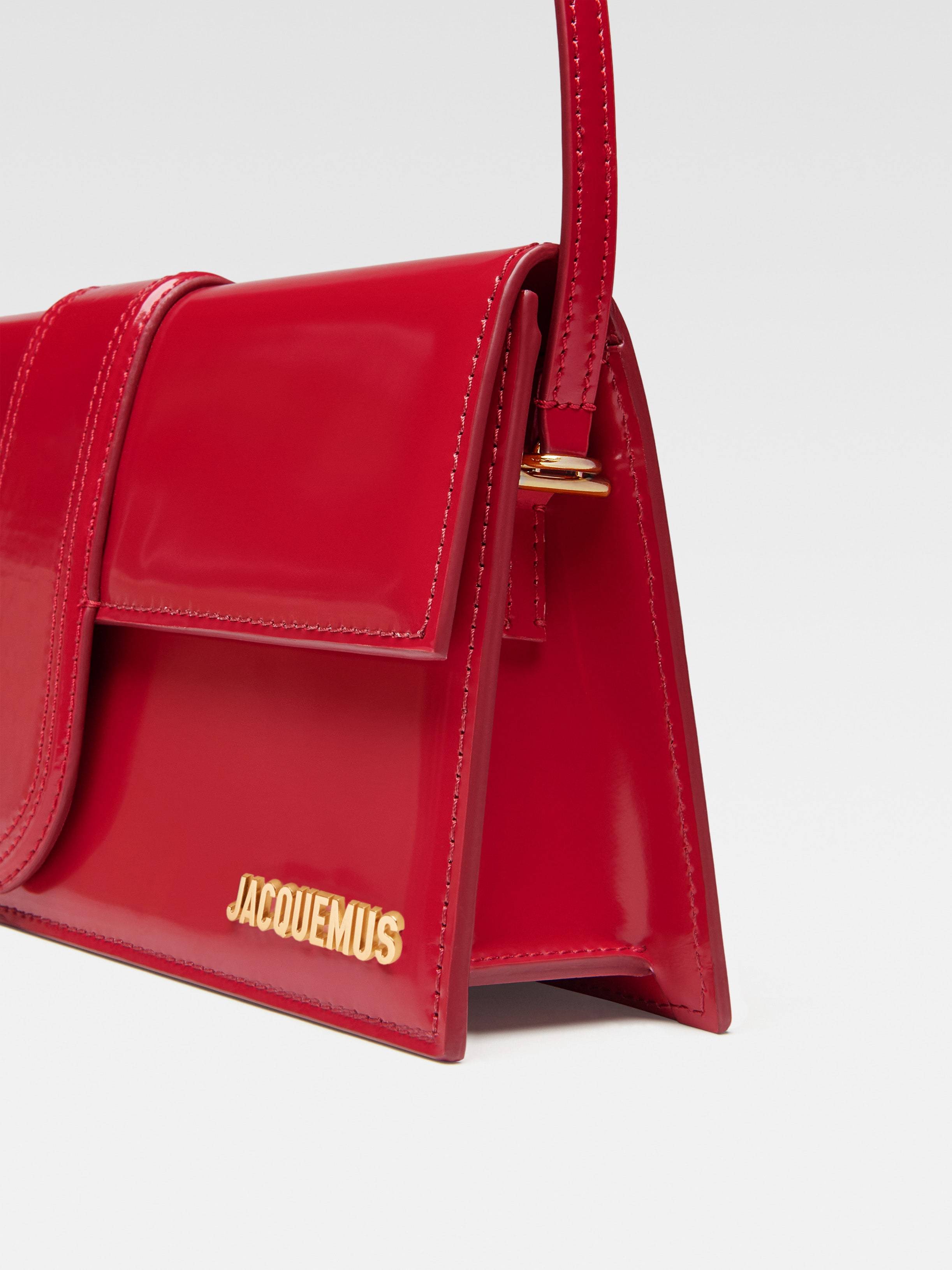 Jacquemus La Petite Pochette Clutch Bag In Red