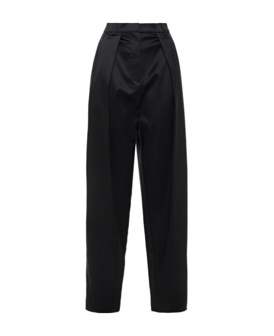 Magda Butrym Harwich Satin Trousers In Black