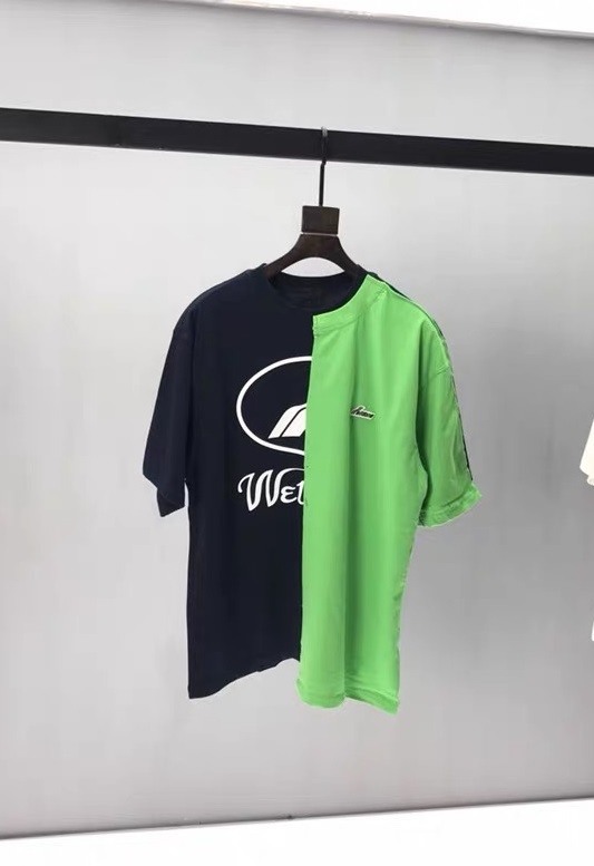 We11 Done Remake Reflective Logo-printed T-shirt In Green