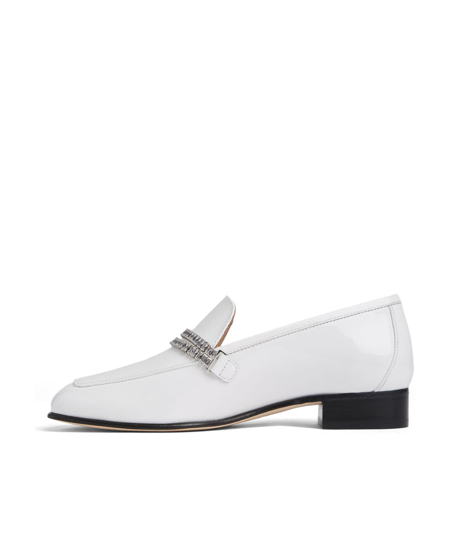 Stuart Weitzman Superglam Crystal-embellished Loafer