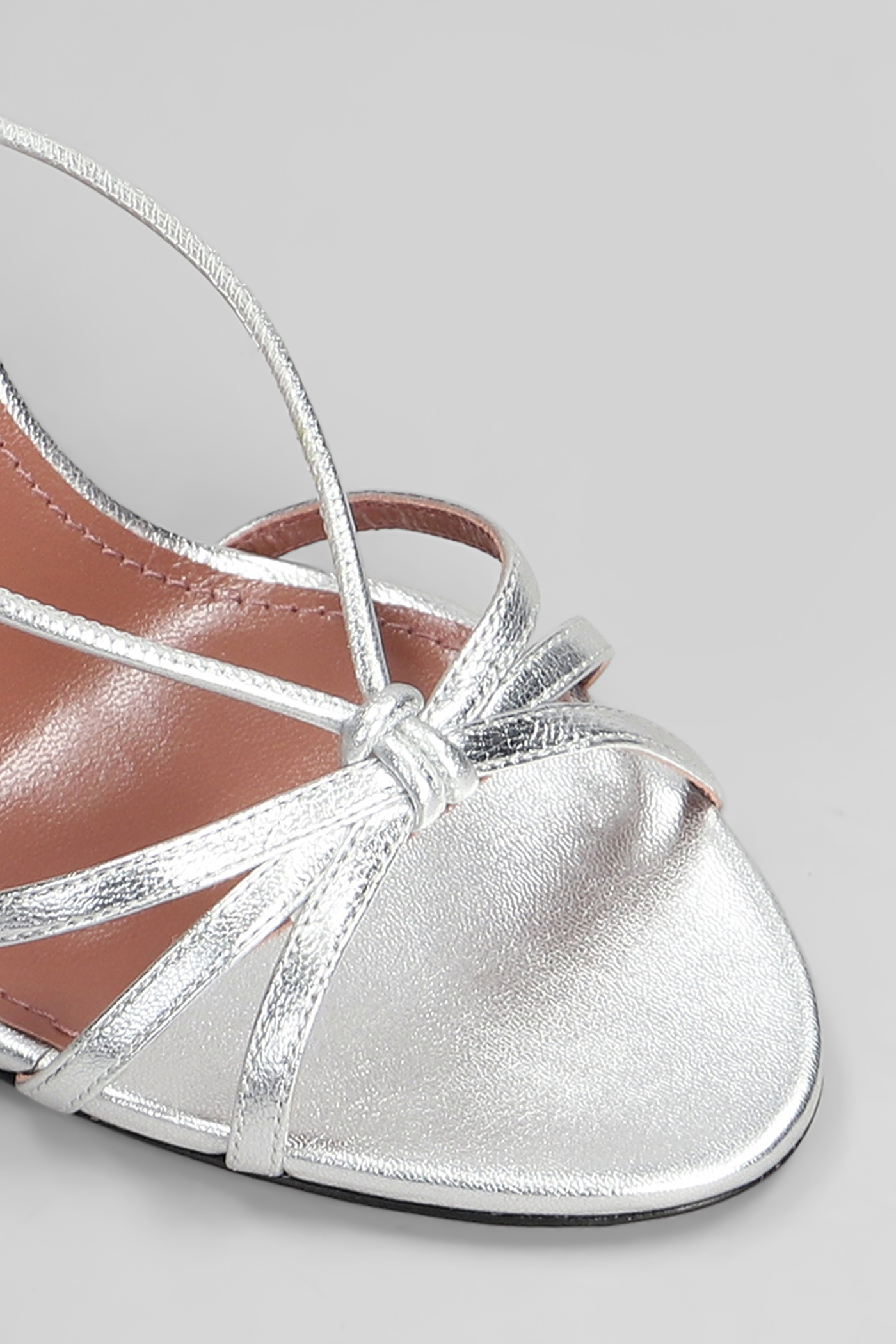 Paris Texas Open-toe High-heeled Sandals In White