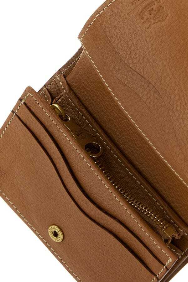 Il Bisonte Snap Wallet In Brown