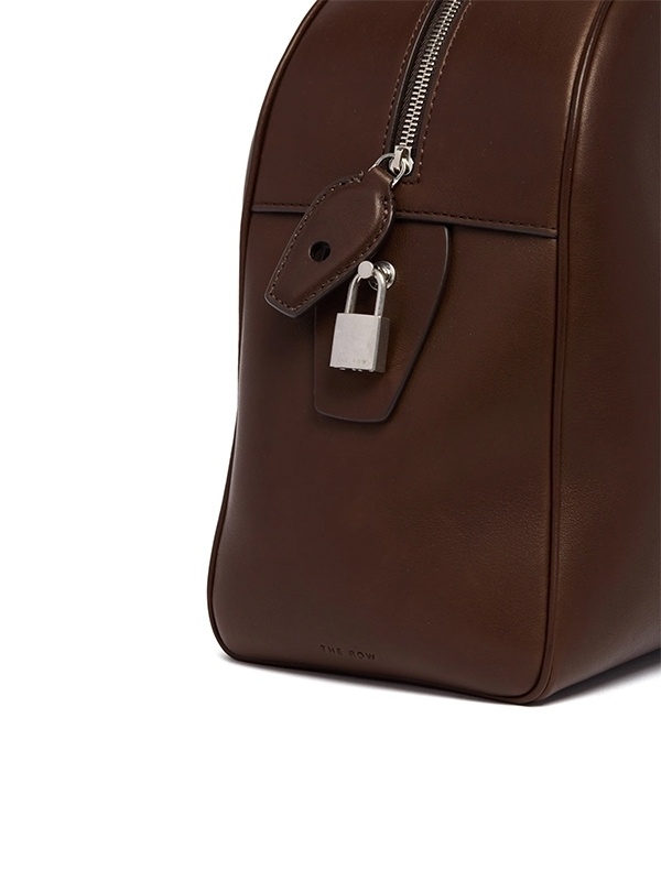 The Row Zipper Handbag In Burgundy