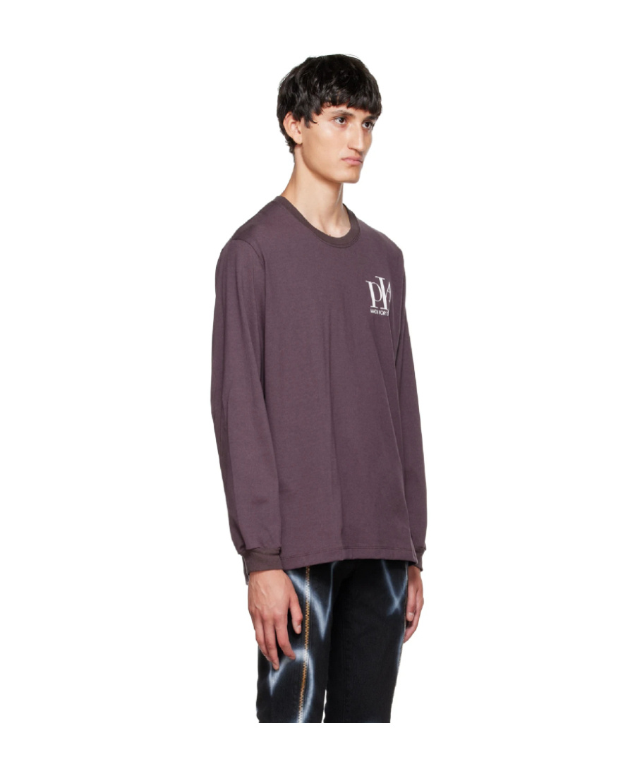 Doublet Logo Long-sleeved T-shirt In Red