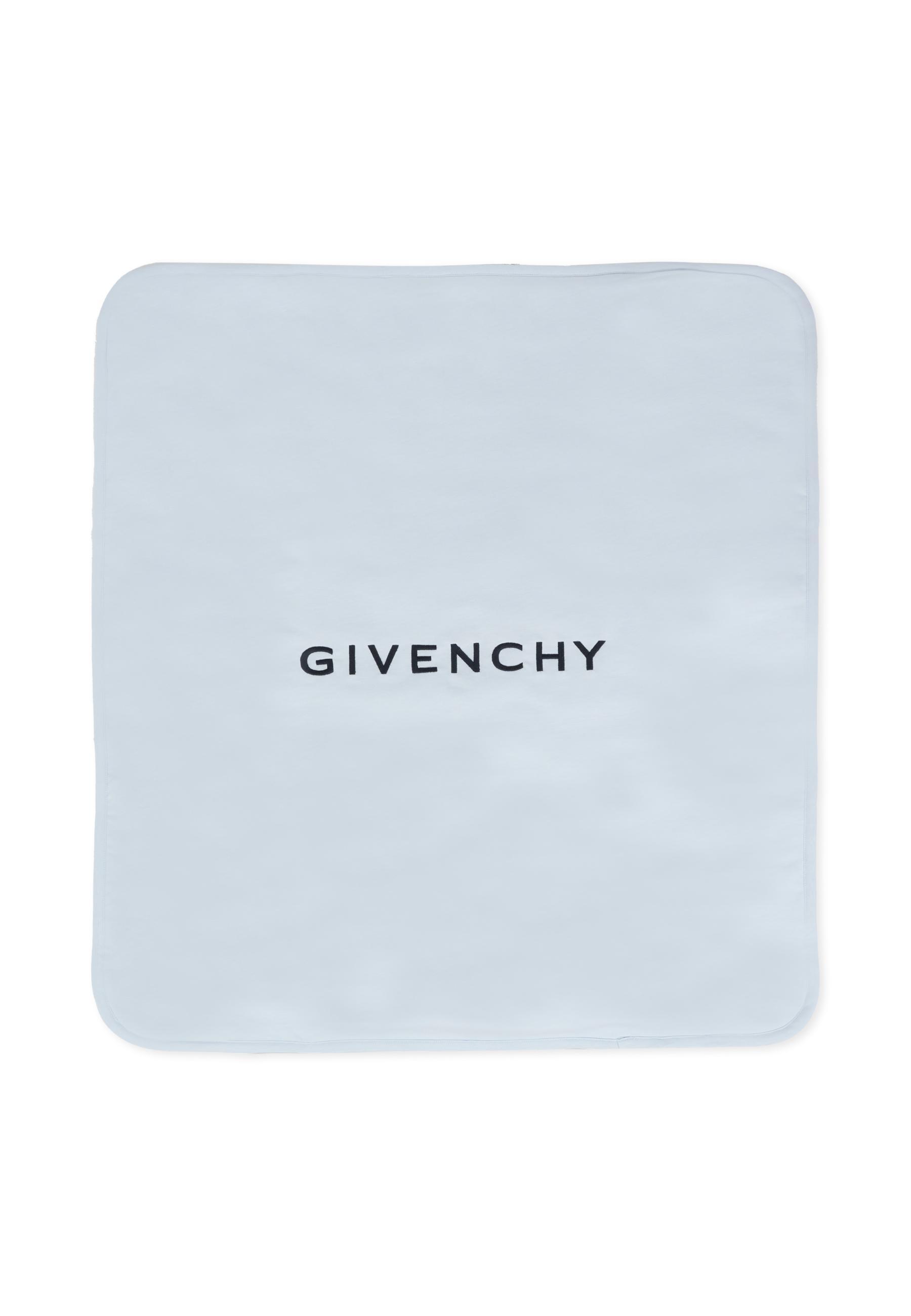Givenchy Logo-print Star-pattern Baby Set In White