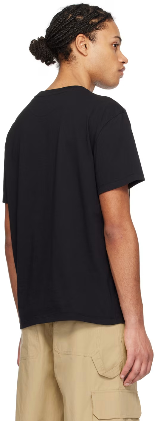 Valentino Flower Portrait-print Crewneck T-shirt In Multicolor