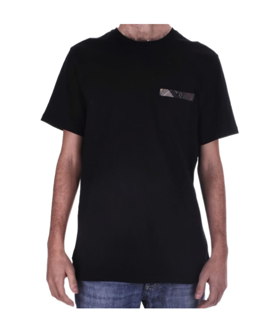 BARBOUR CHEST-POCKET CREW-NECK T-SHIRT
