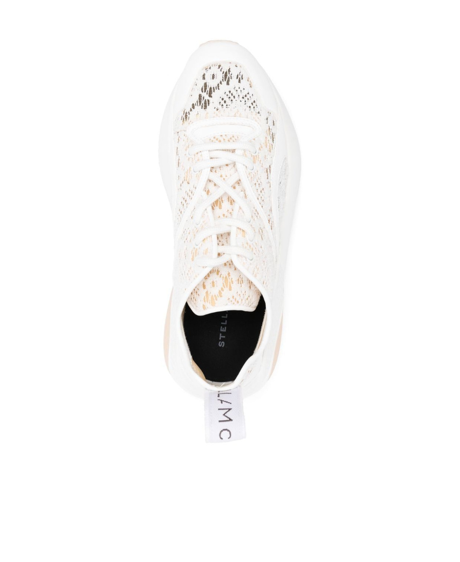 Stella Mccartney Eclypse Lace-up Sneakers In White