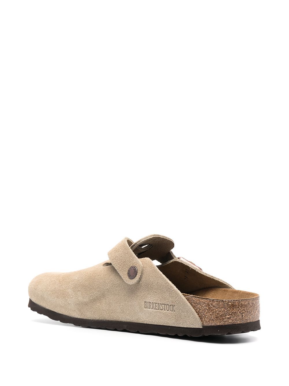 Birkenstock Boston Pull-on Sandals In Brown