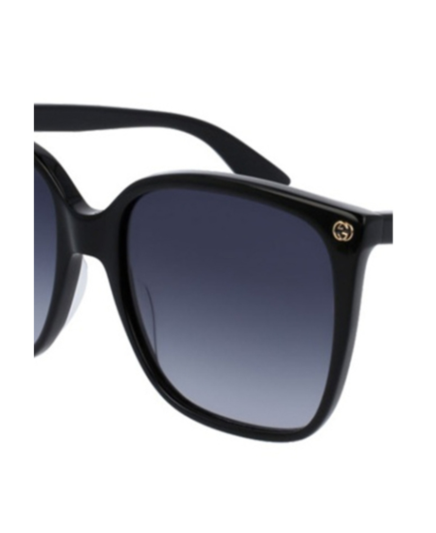 Gucci Oversize Gradient Square Sunglasses In Blue