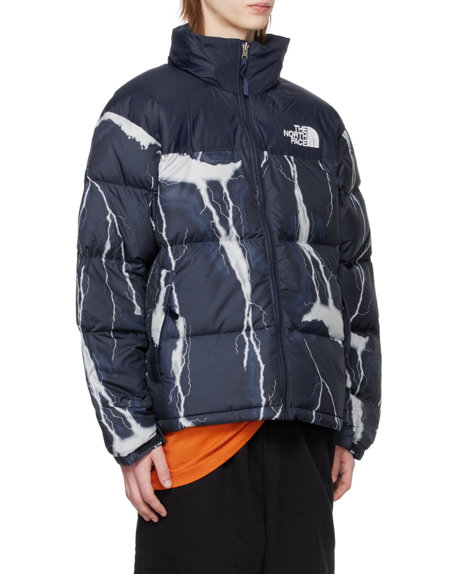 The North Face 1996 Retro Nuptse Puffer Jacket In Blue