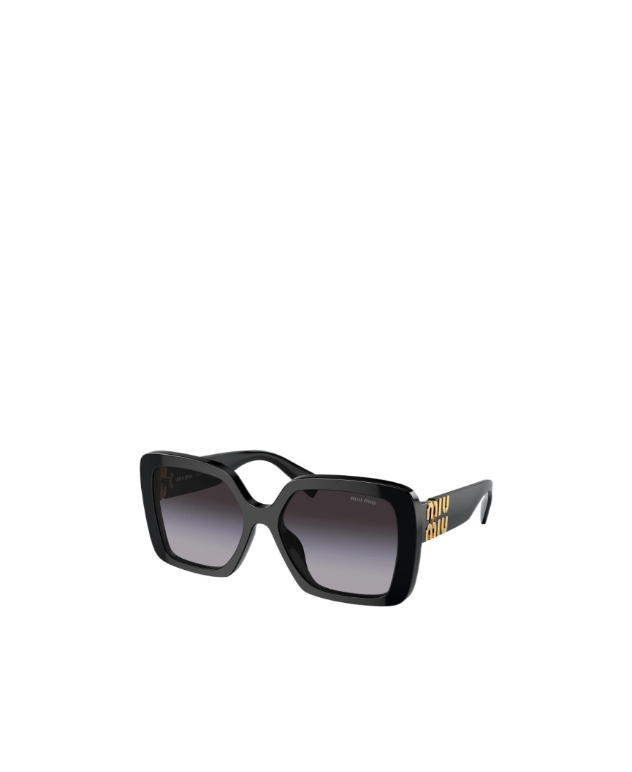 Miu Miu Grey Gradient Square Ladies Sunglasses Mu 10ys 1ab5d1 56 In Black