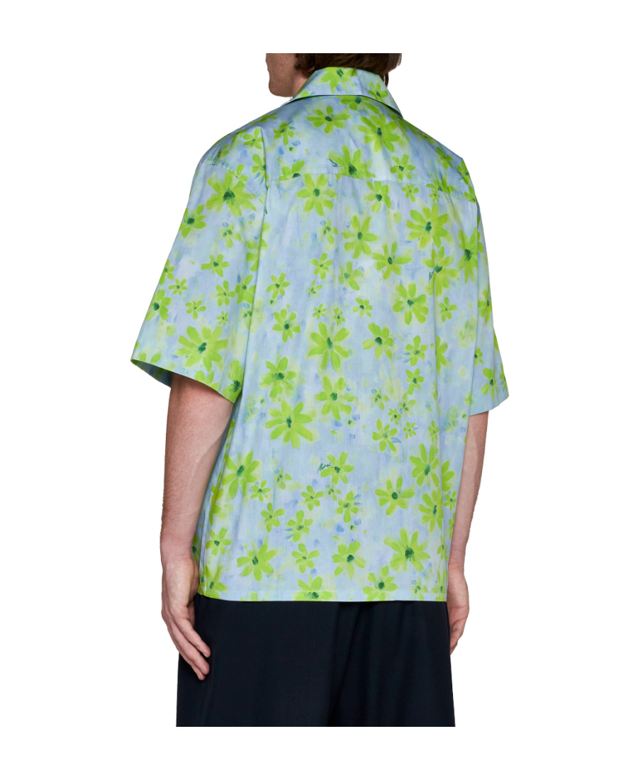MARNI MARNI FLORAL PRINT SHORT SLEEVED SHIRT