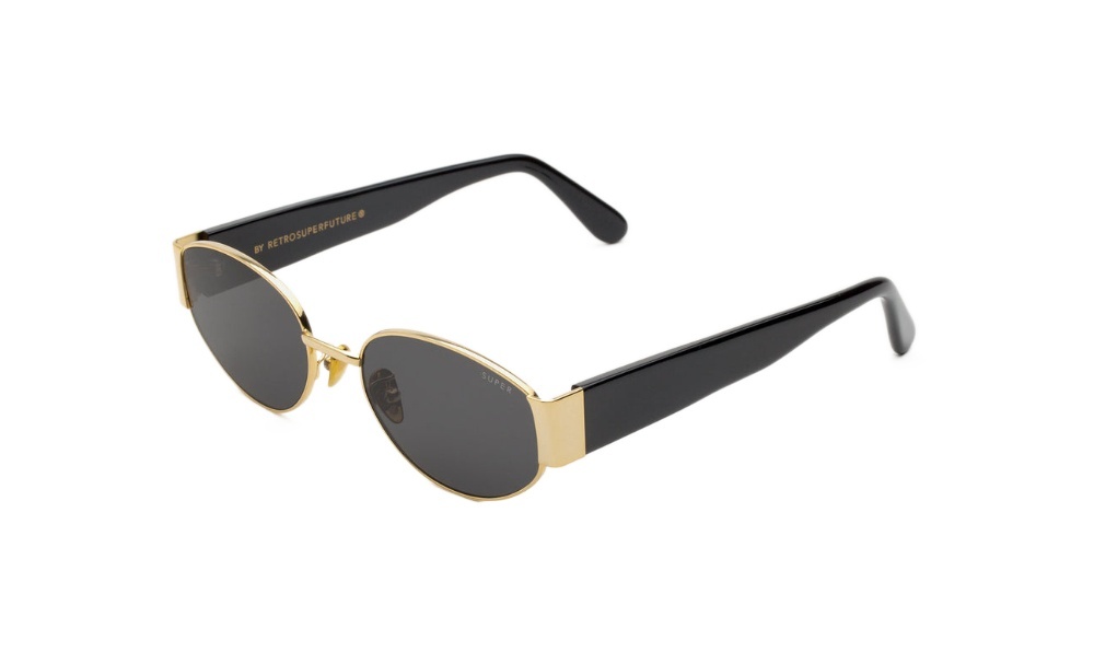 Retrosuperfuture Full Frame Sunglasses In Gold