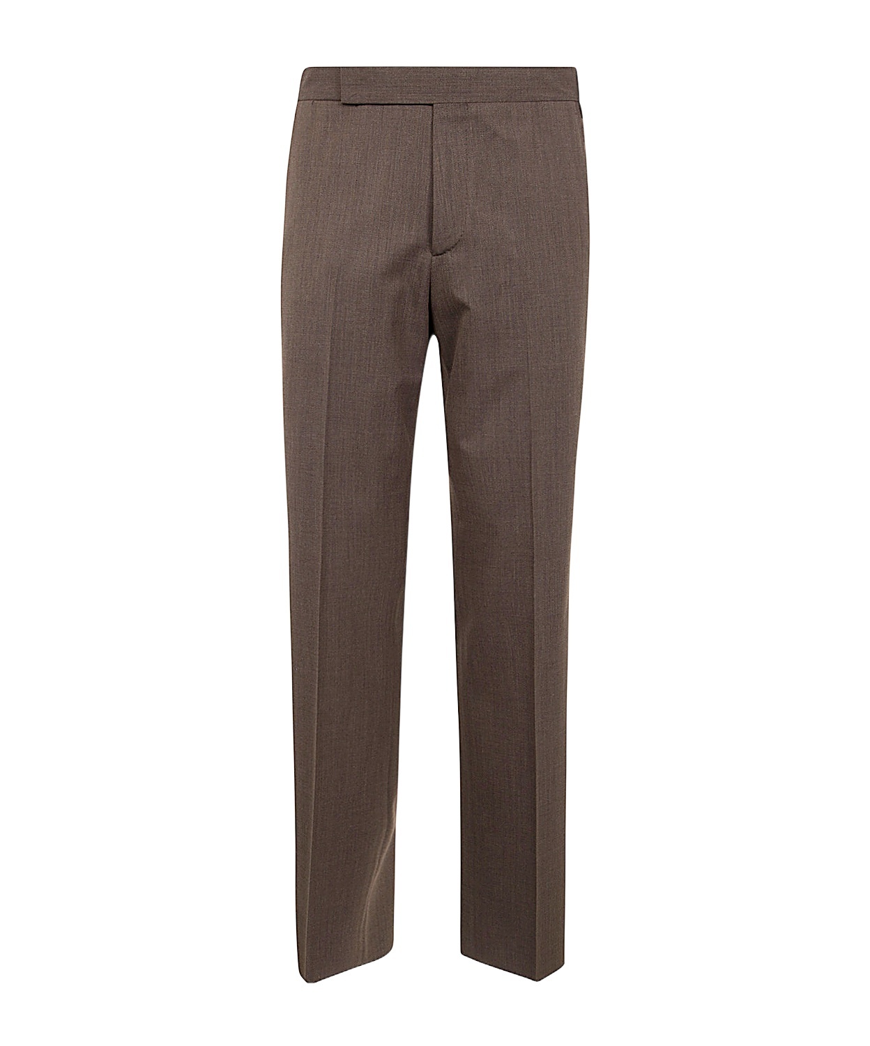 Lardini Belt-loop Casual Pants In Brown