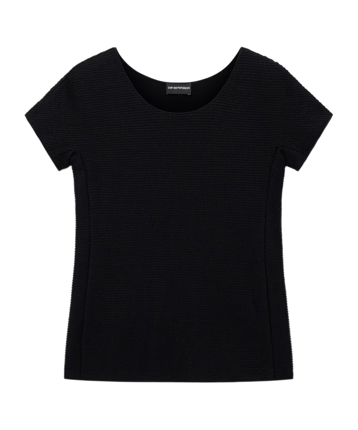 Emporio Armani Short Sleeve T-shirt In Black