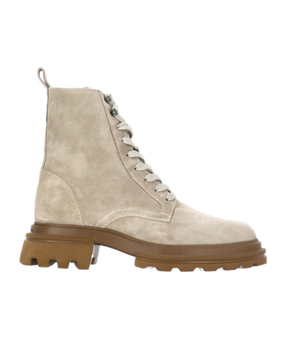 Hogan Chelsea Ankle Boots In Nude