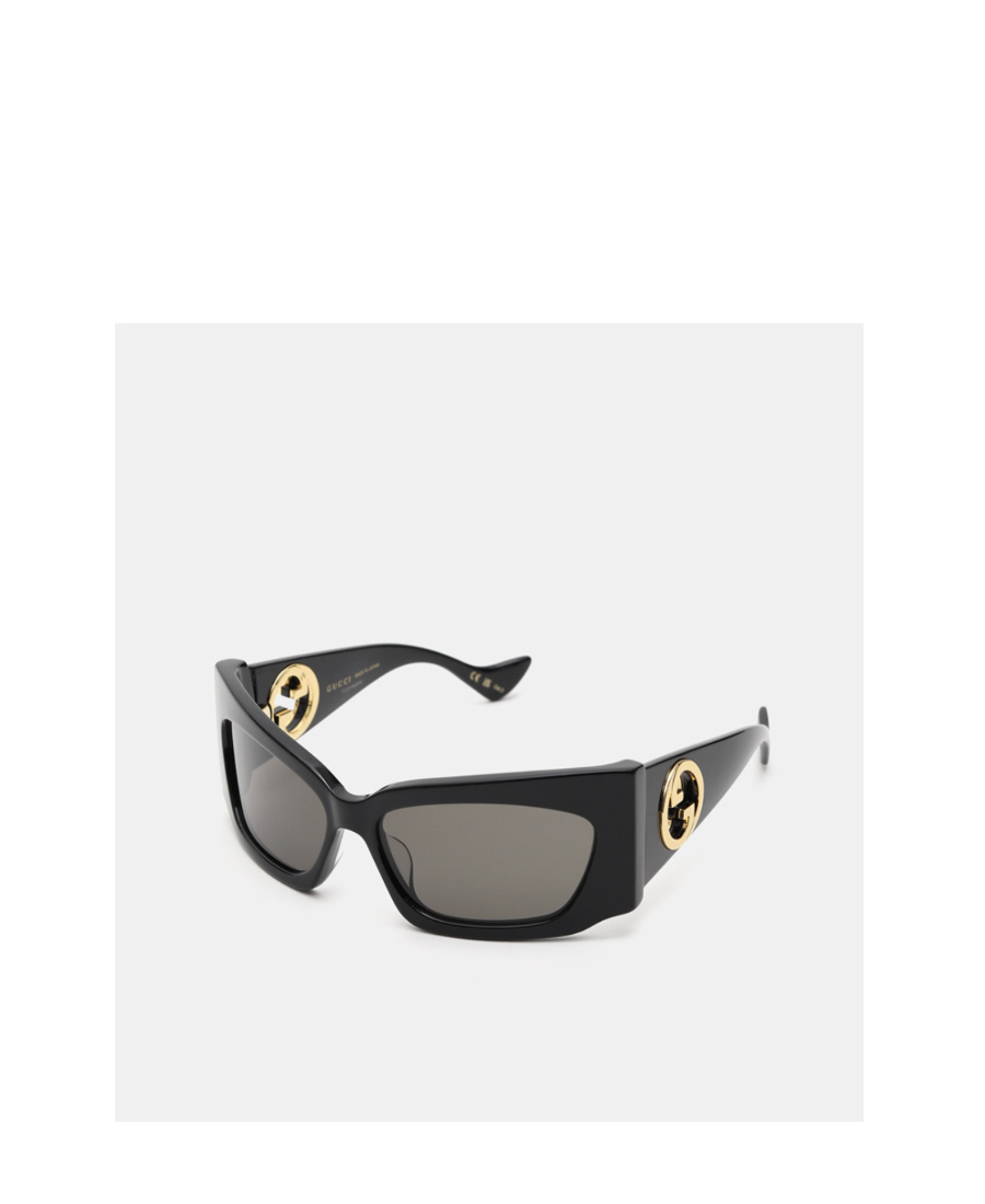 Gucci Square-frame Sunglasses In Black