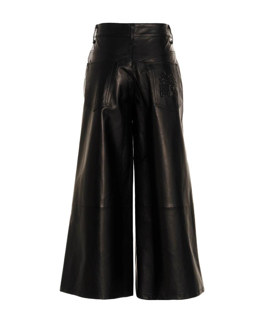 ETRO WIDE-LEG CROPPED TROUSERS 