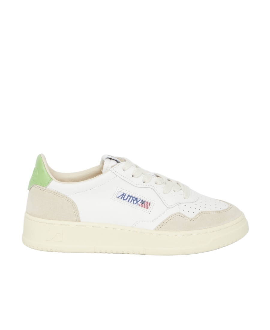 Shop Autry Medalist Low-top Sneakers In White