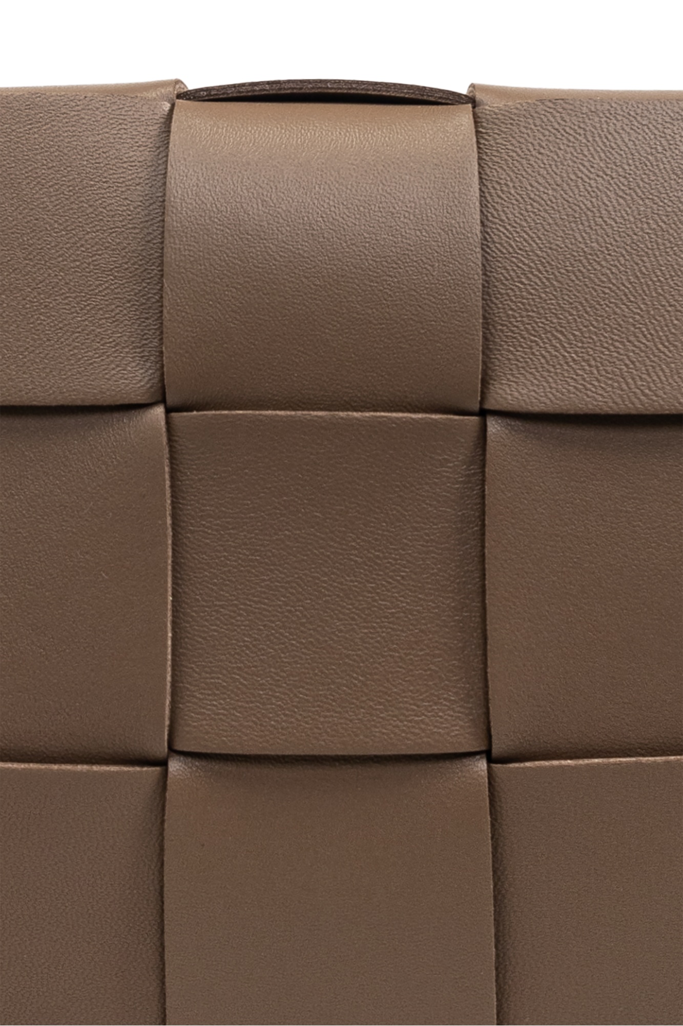 Shop Bottega Veneta Flip Shoulder Bag In Brown
