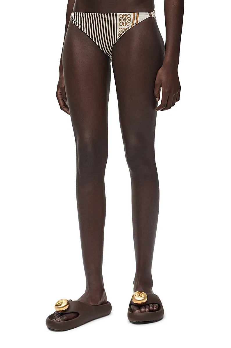 Loewe Bikini Bottoms In Technical Jersey In Black