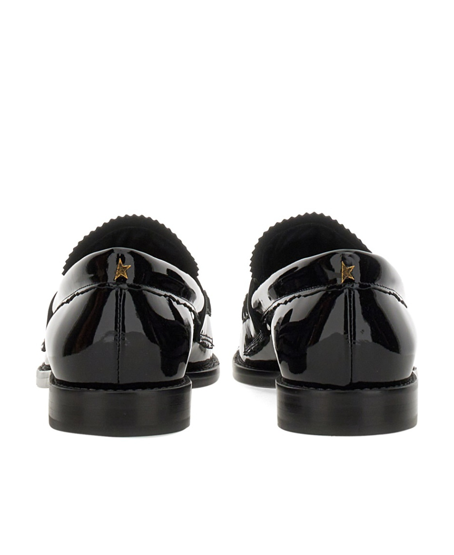 GOLDEN GOOSE JERRY LOAFER IN BLACK PATENT LEATHER