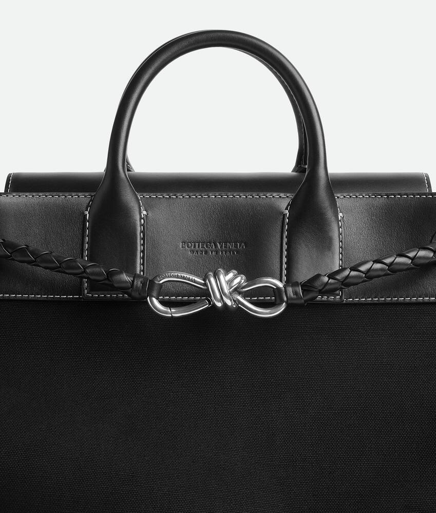 Bottega Veneta Andiamo Voyager In Black