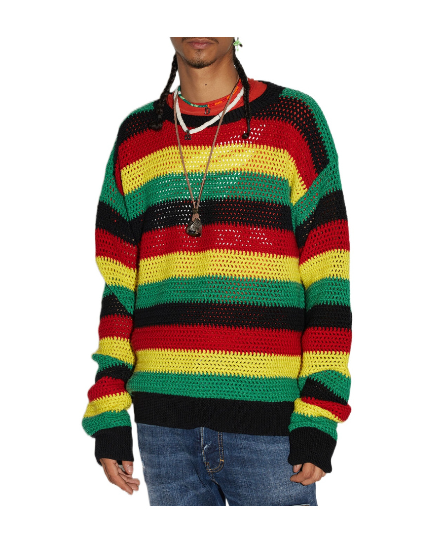 DSQUARED2 VIRGIN-WOOL JUMPER