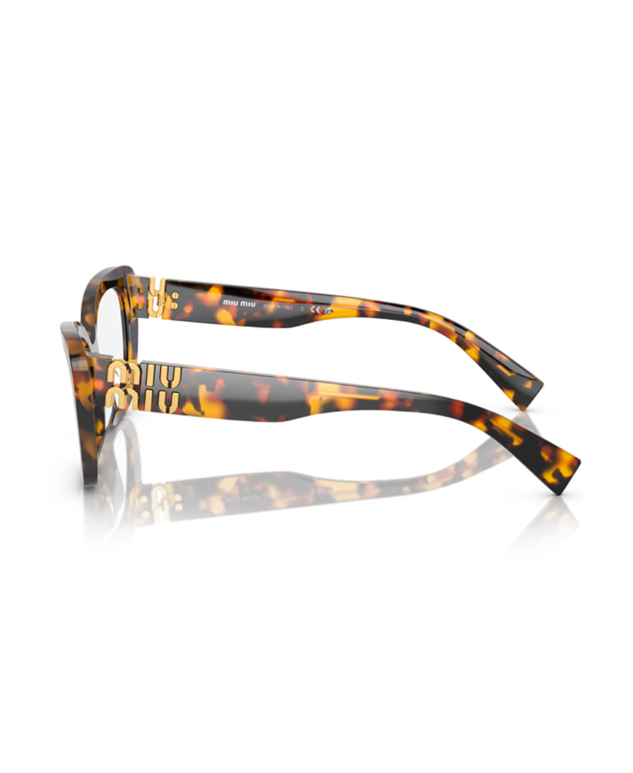 Miu Miu Eyewear Cat-eye Frame Glasses In Gray
