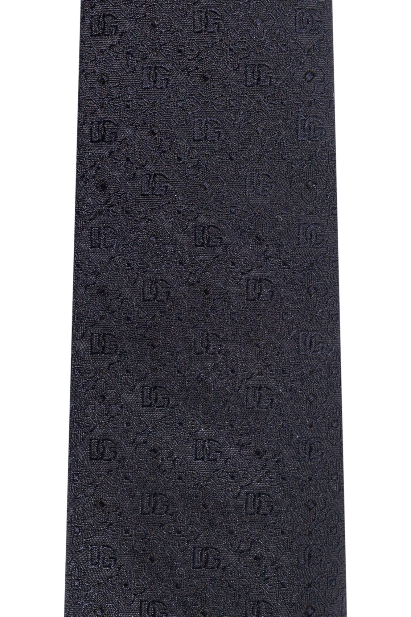 Dolce & Gabbana Pointed Tie In Black