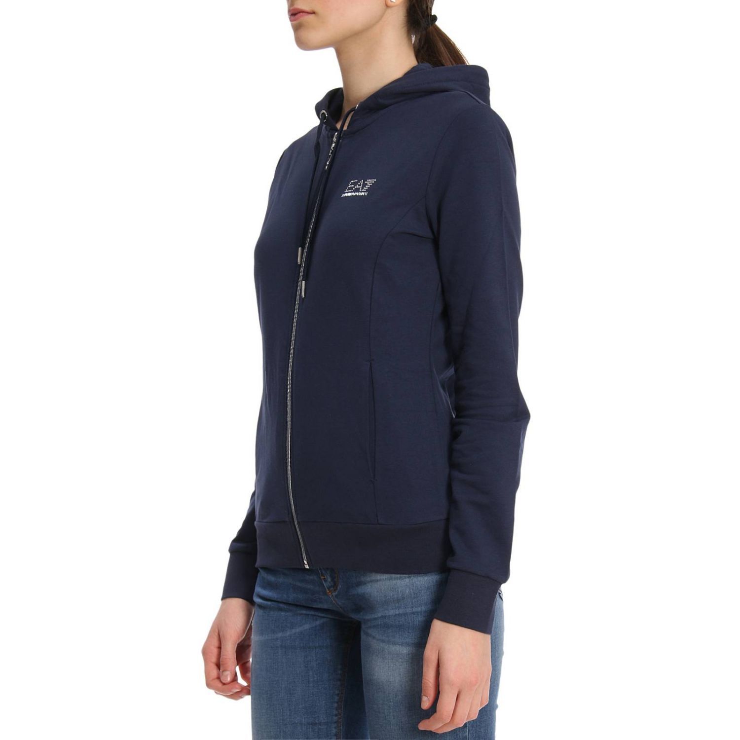 EA7 LOGO DETAILS CASUAL JACKET
