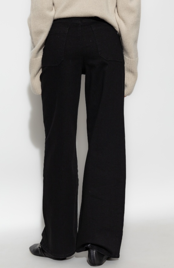 Rag & Bone Belt-loop Jeans In Black