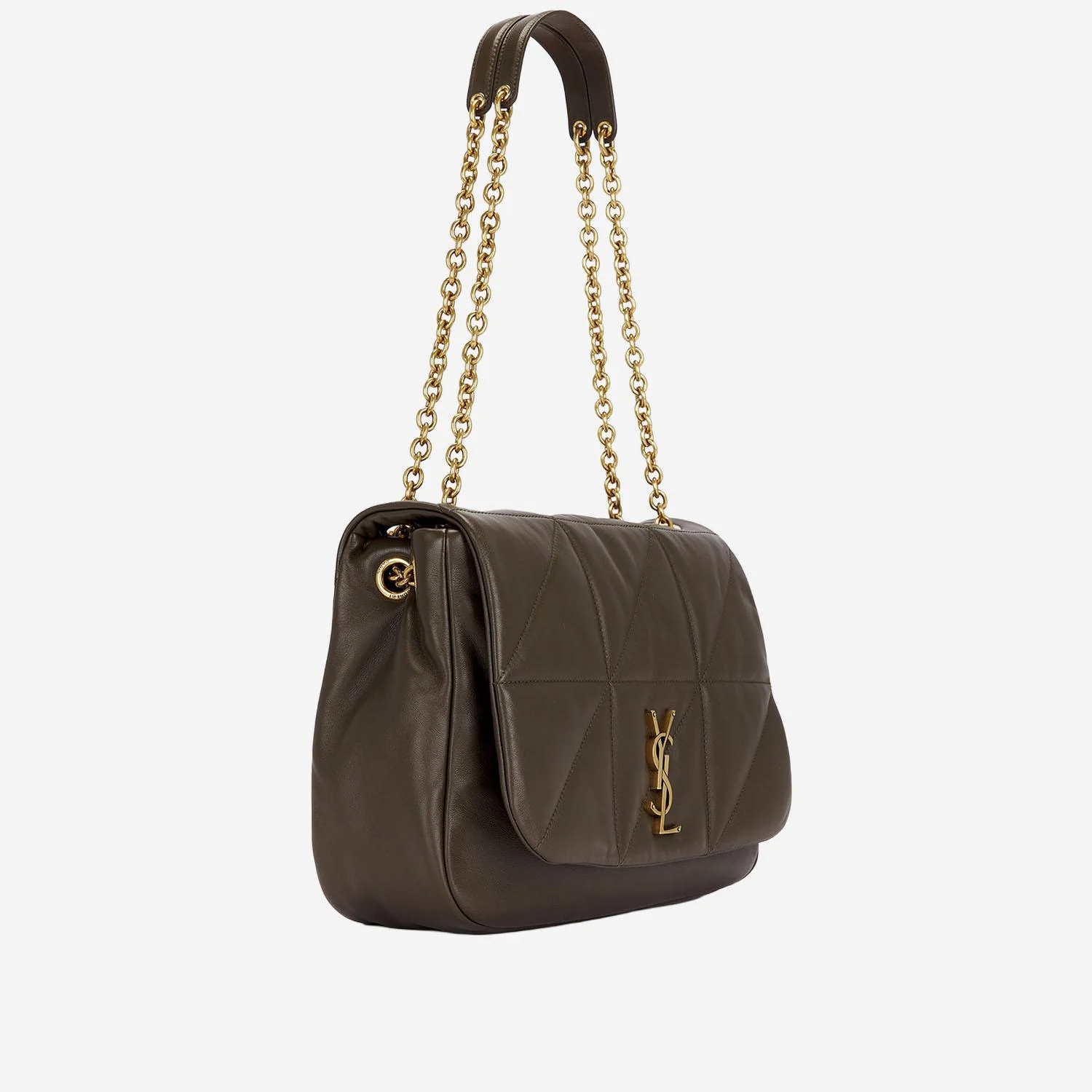 Saint Laurent Jamie Shoulder Bag In Brown