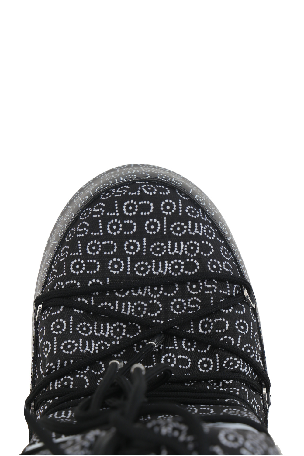 Moon Boot Lacing Snow Boots In Black