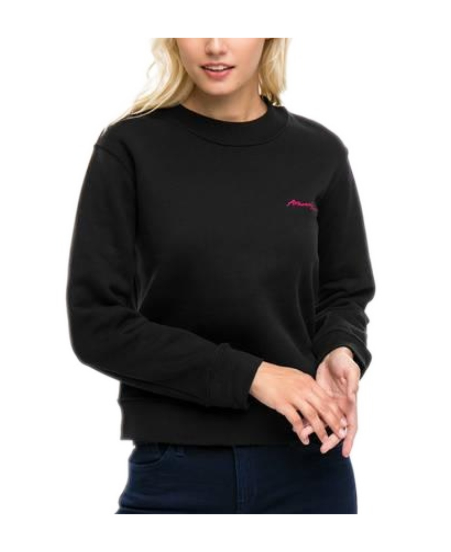 Armani Jeans Printed Pattern Sweater In Black
