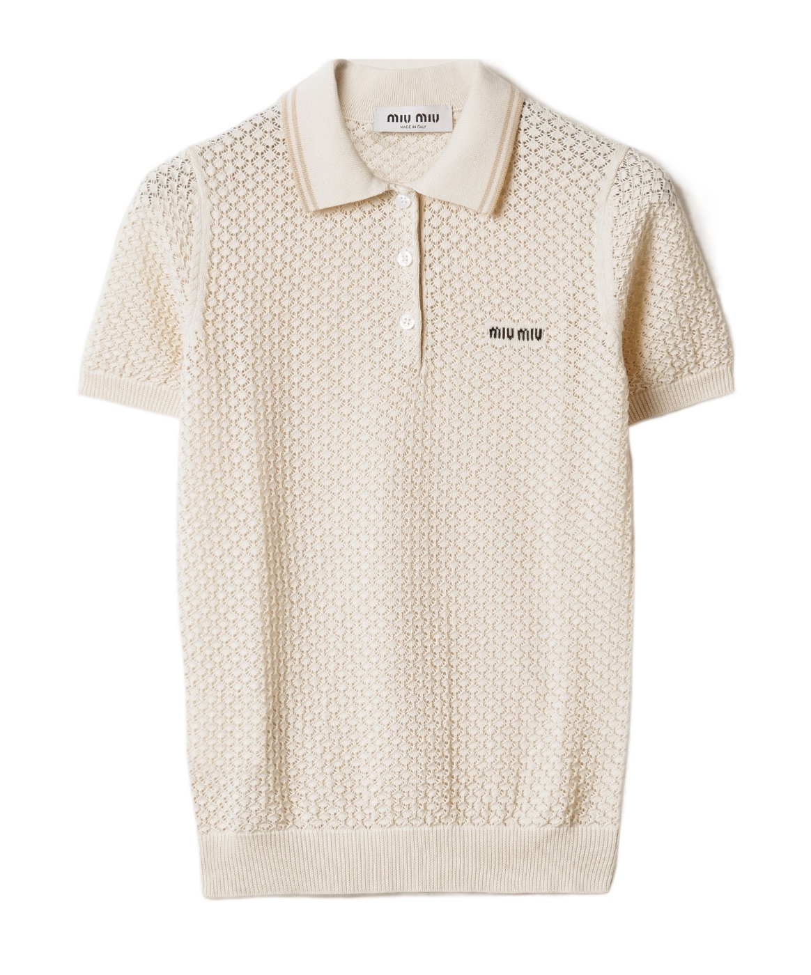 Miu Miu Cotton Polo Shirt
