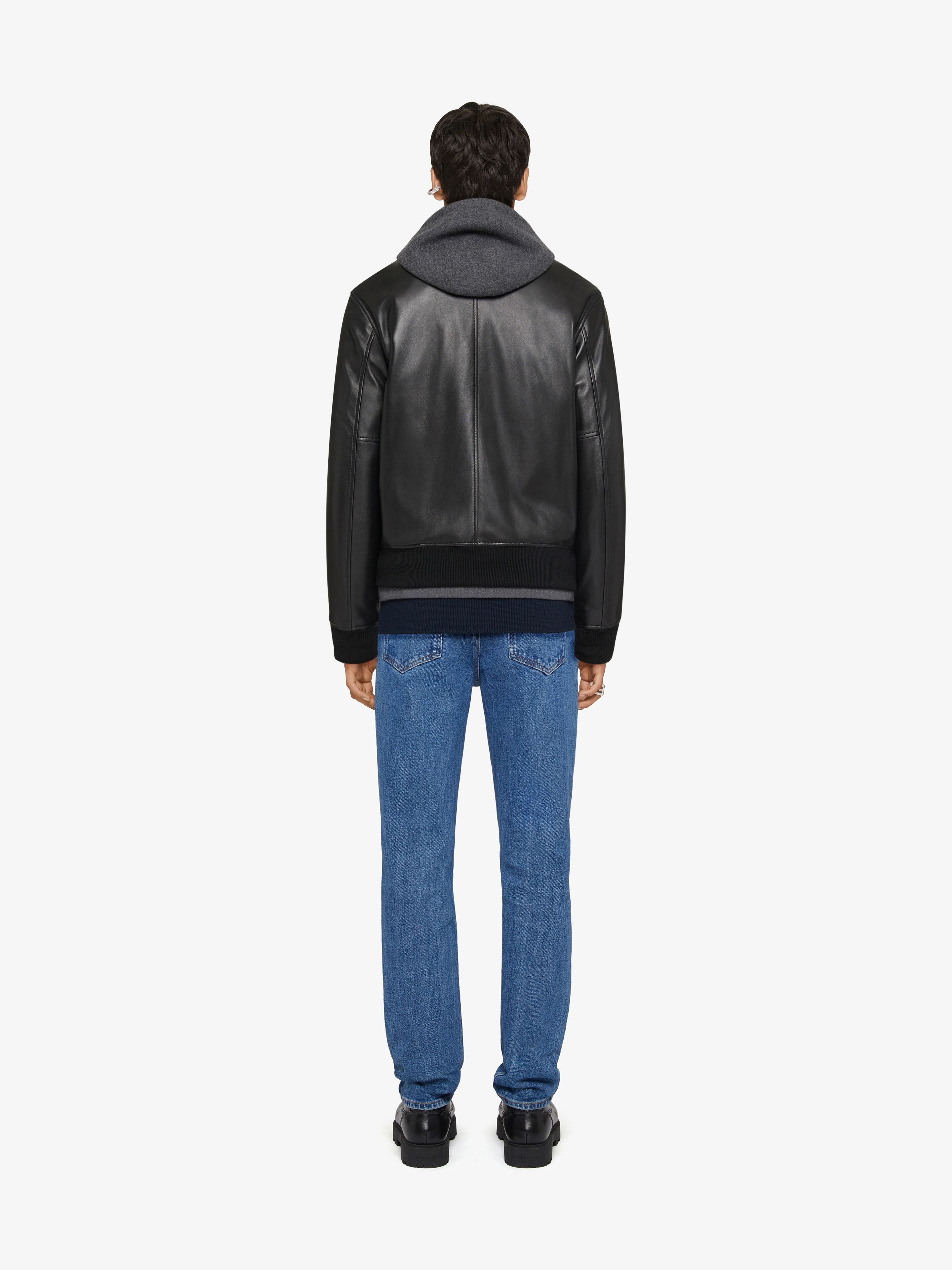 Givenchy Logo-plaque Slim-fit Jeans In Blue