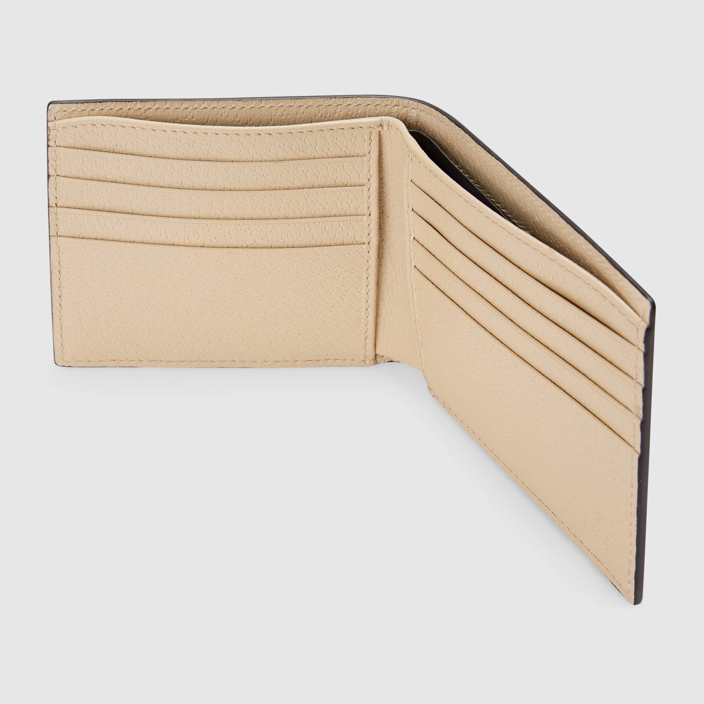 Gucci Off The Grid Gg Supreme Billfold Wallet In Nude