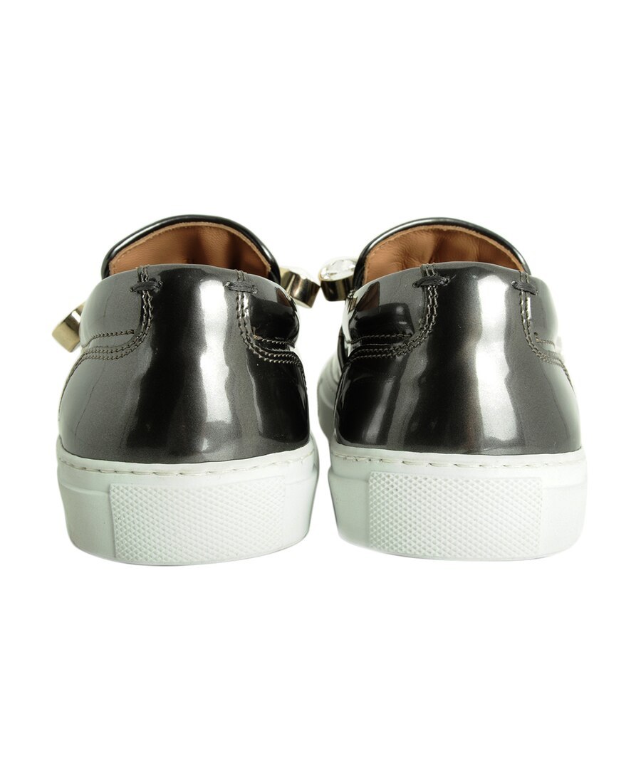 Coliac Metal Fittings Flat Shoes In Black