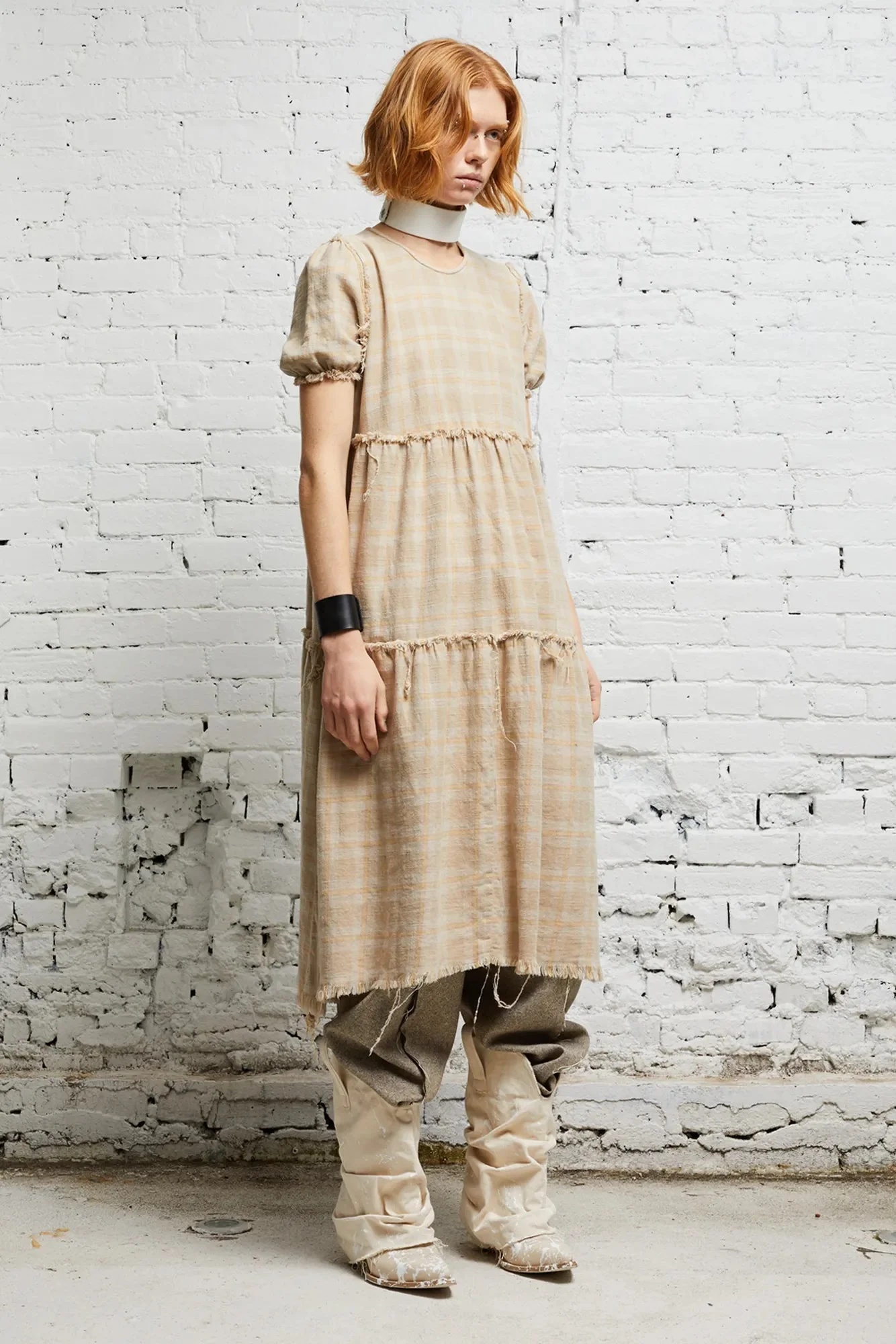 R13 Medium-length Dress In Nude