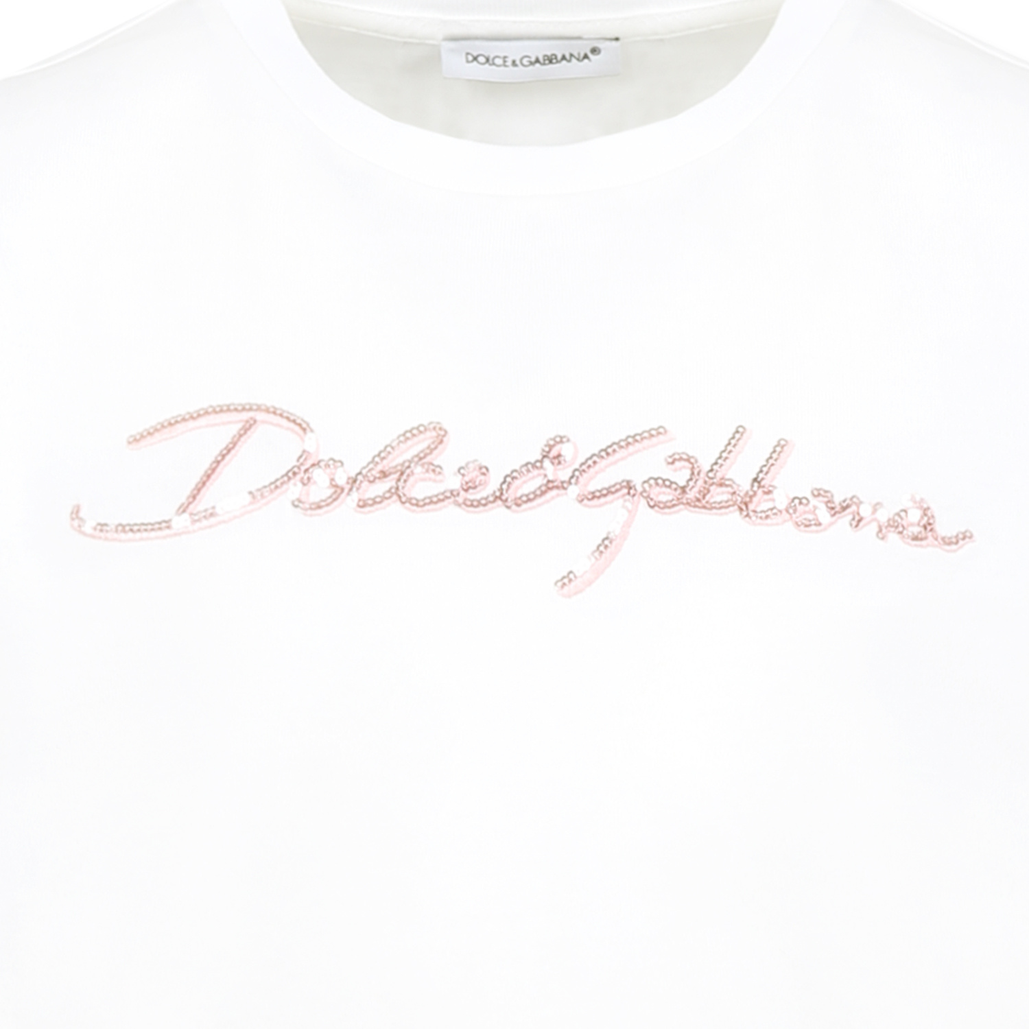 Dolce & Gabbana Short-sleeved T-shirt In White