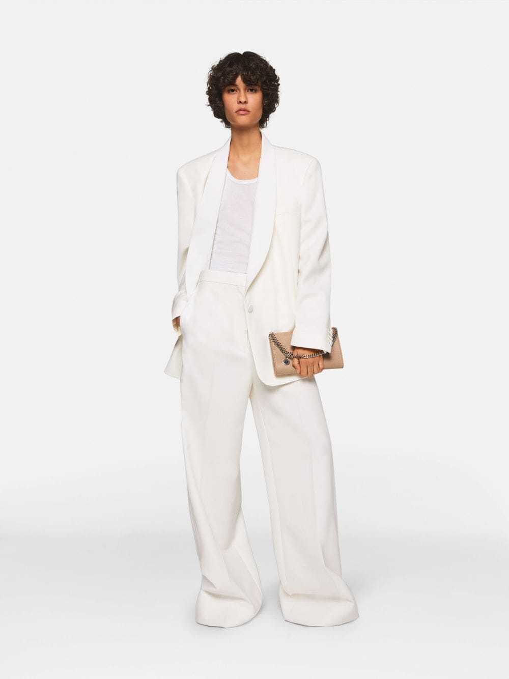 STELLA MCCARTNEY STELLA MCCARTNEY HIGH-RISE TUXEDO TROUSERS 