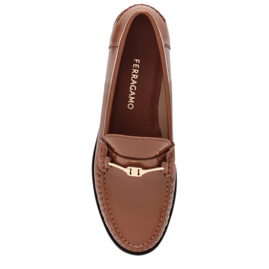 Ferragamo Logo-plaque Loafers