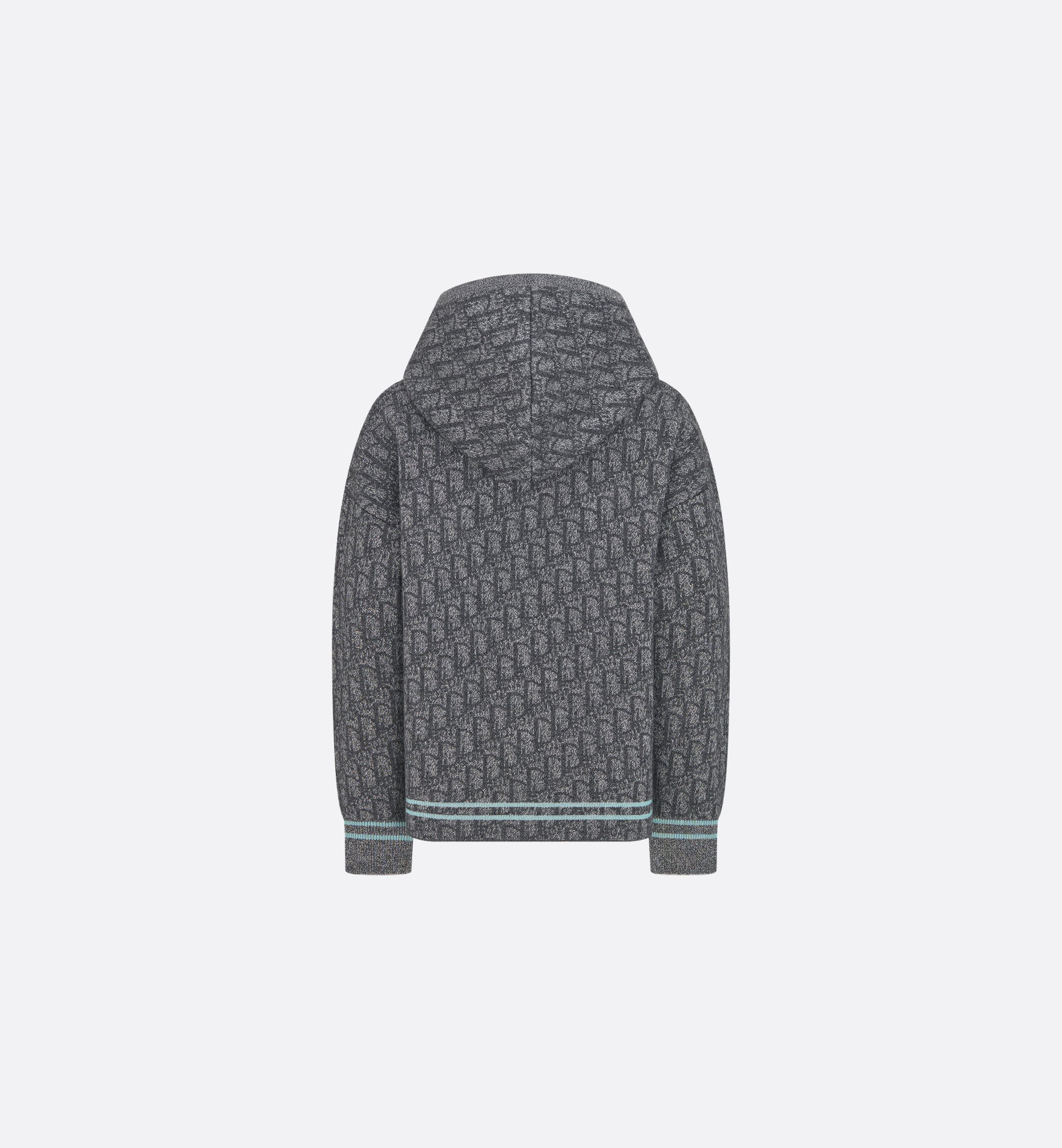 Dior Long-sleeved Cardigan In Gray