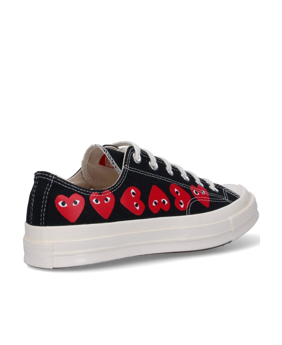 Comme Des Garçons Play Converse X Cdg Sneakers In White