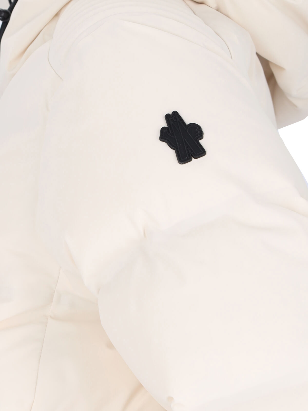Moncler 'arcesaz' Short Down Jacket In Nude