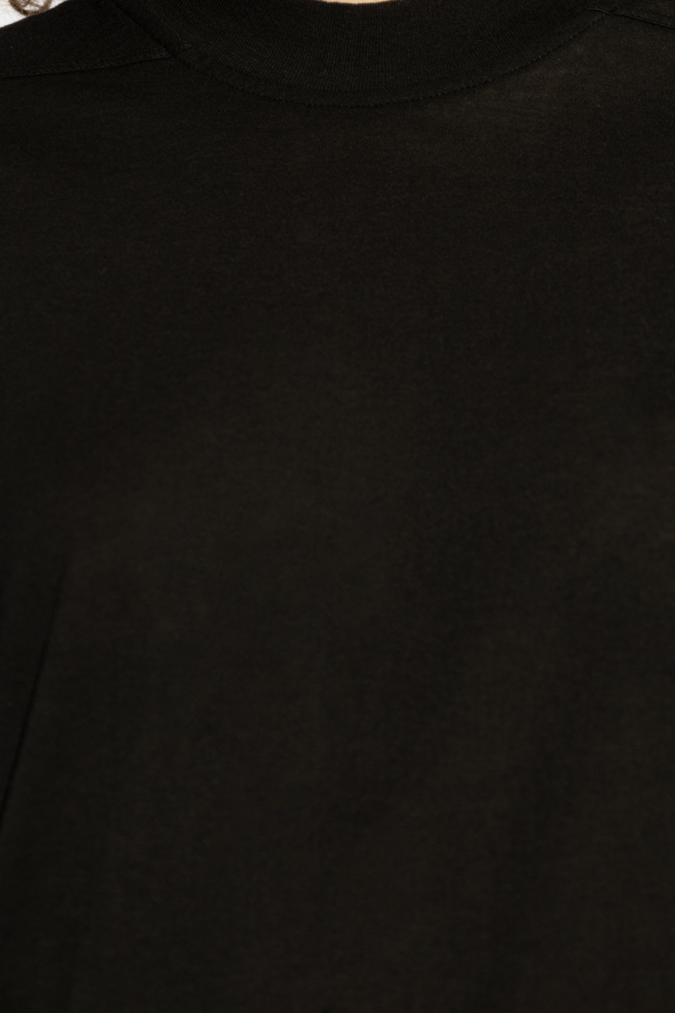 Rick Owens Drkshdw Strap-detail T-shirt In Black