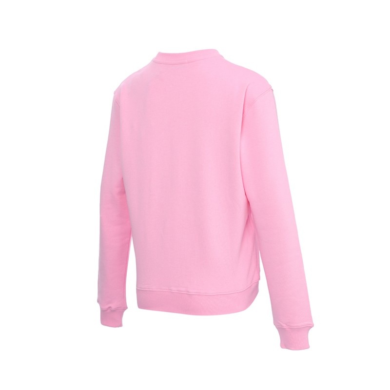 Msgm Logo Details Sweater In Pink
