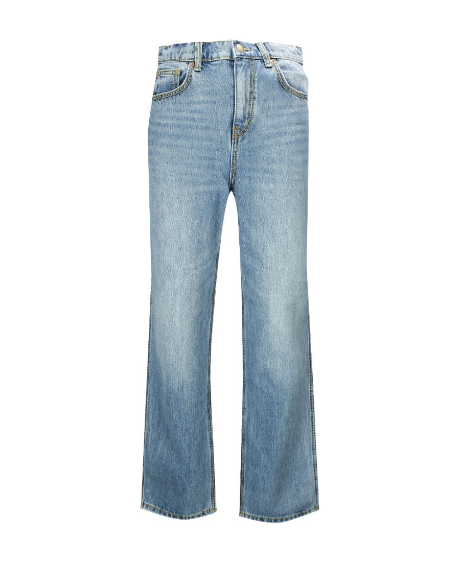 TORY BURCH STRAIGHT-LEG DENIM JEANS